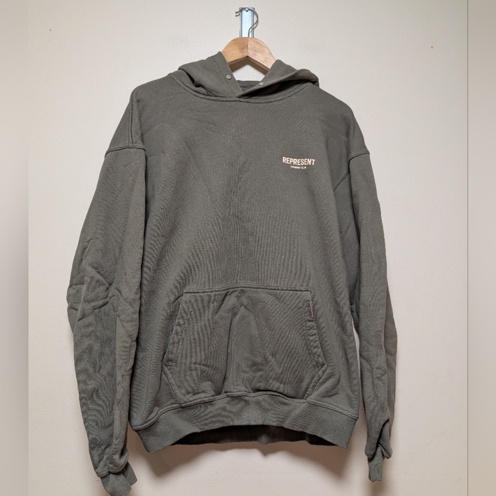 Represent Owners Club Green Hoodie Men’s M